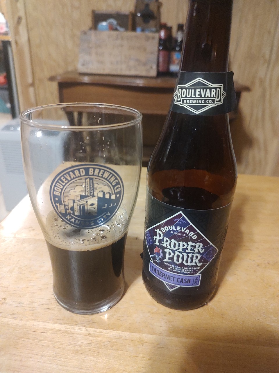 Proper Pour Imperial Stout 2024, Boulevard Brewing Company (Duvel-Moortgat)