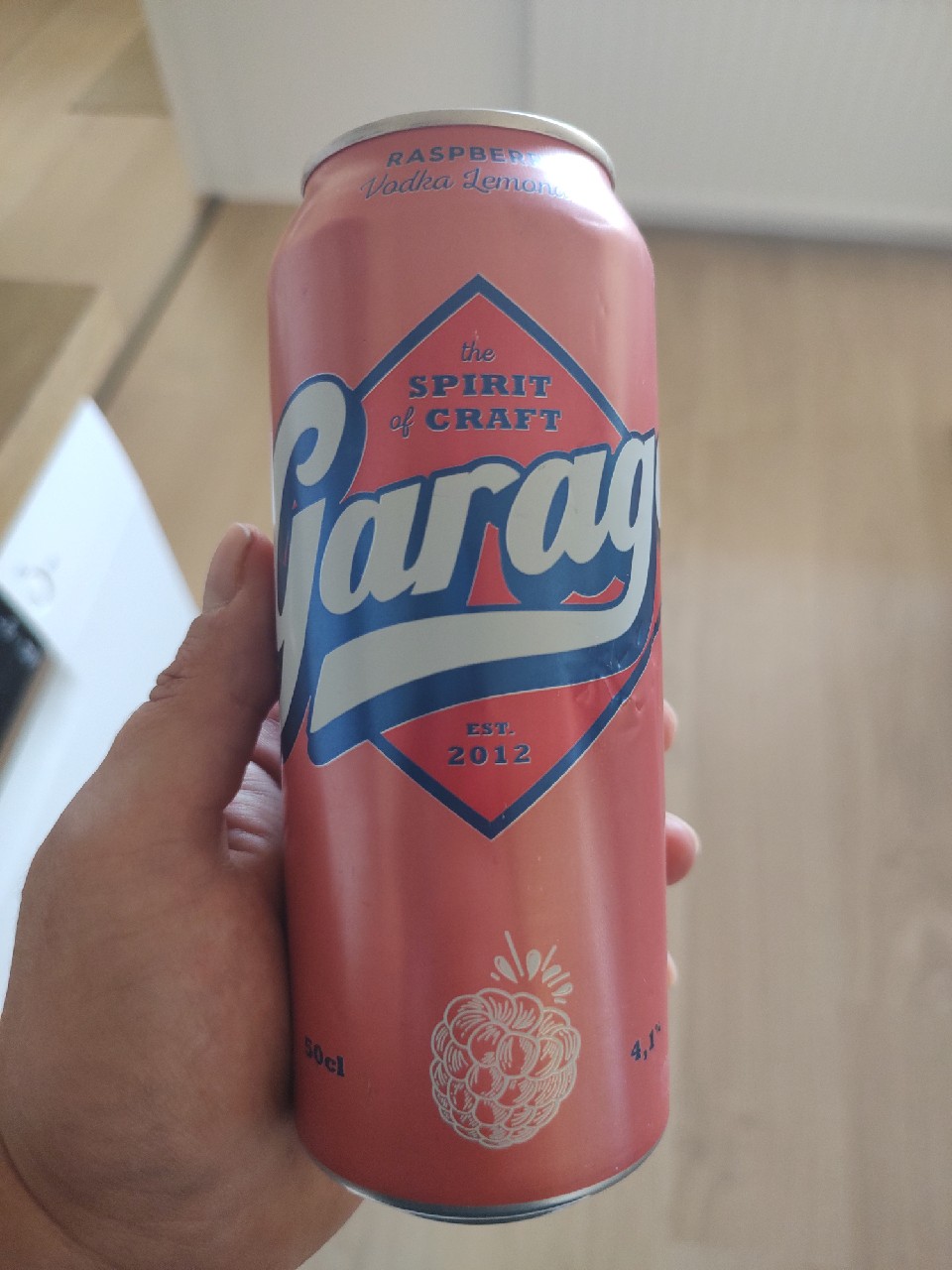 Garage Raspberry Vodka Lemonade, Finland