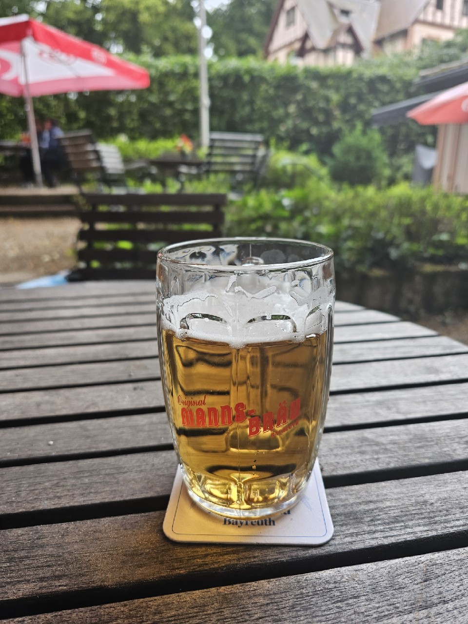 Original Manns Bräu Helles, Becher-Bräu