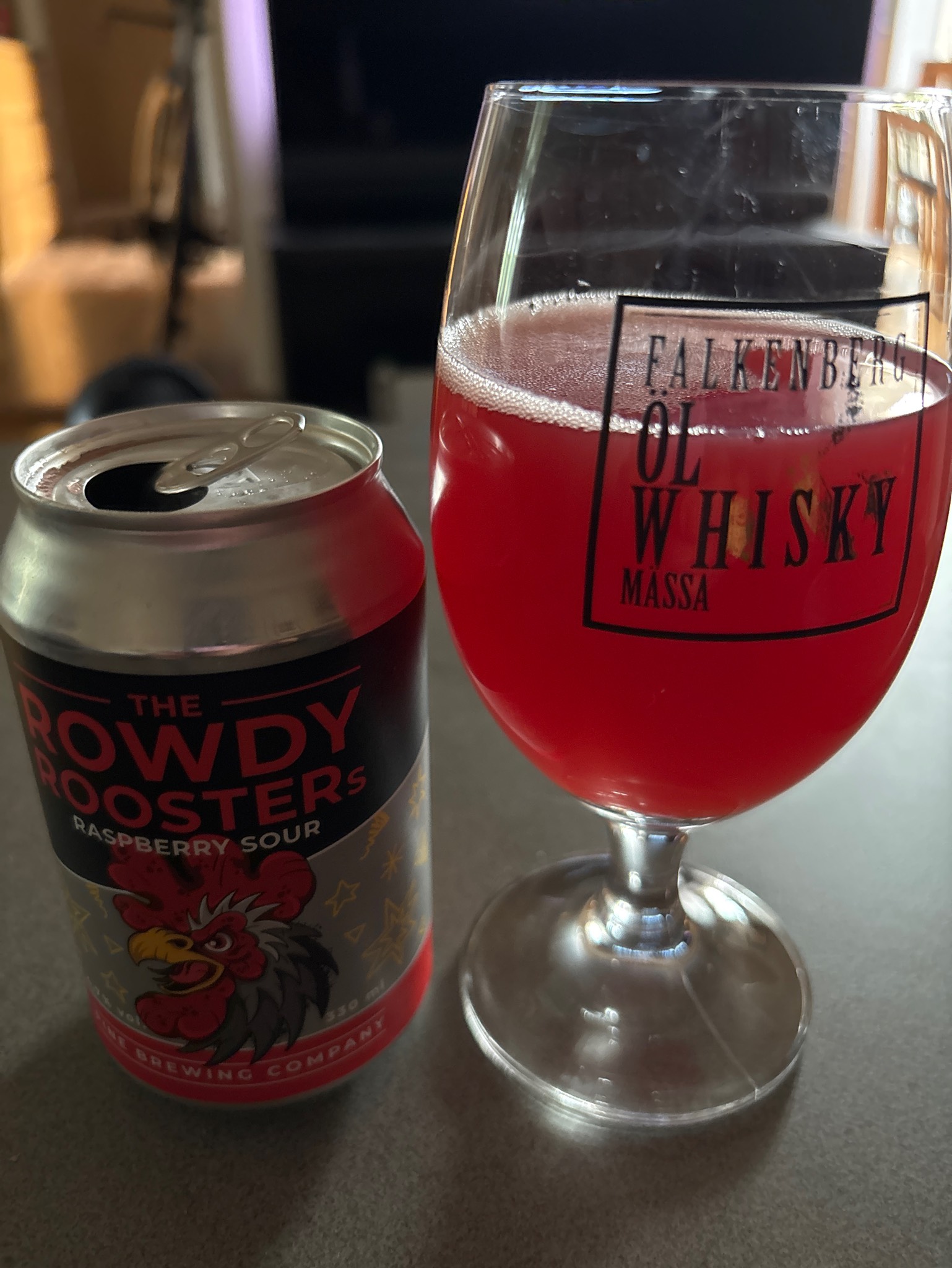 The Rowdy Rooster's Raspberry Kettle Sour, Sweden