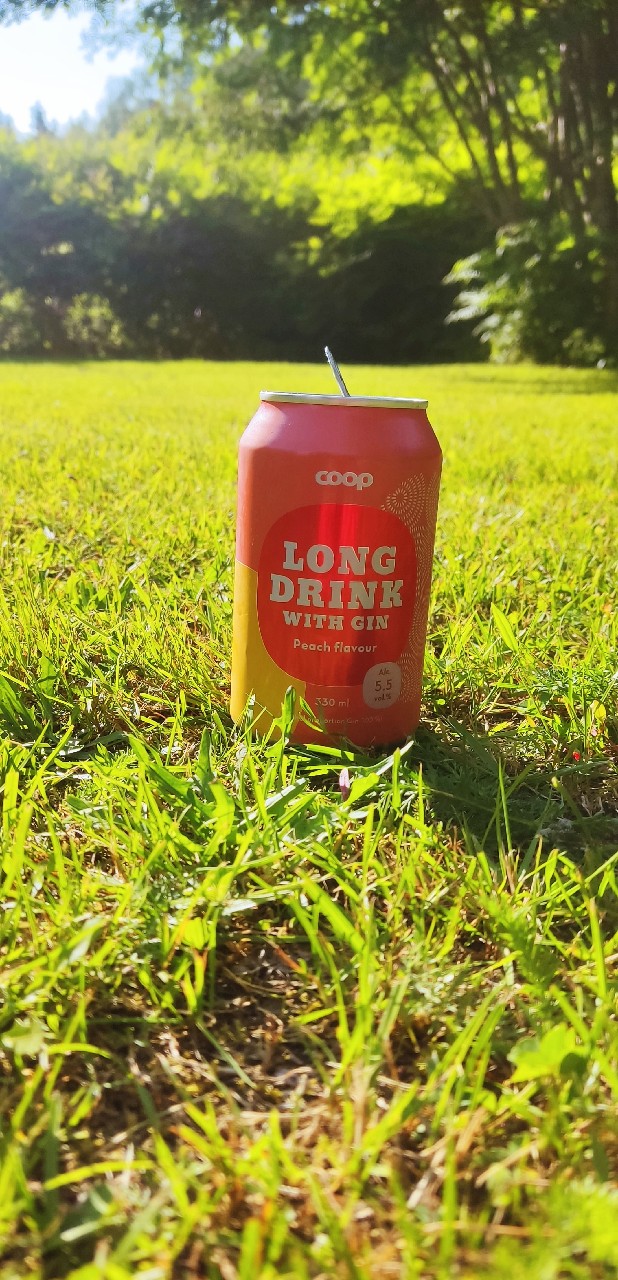 Coop Long Drink Peach, Finland