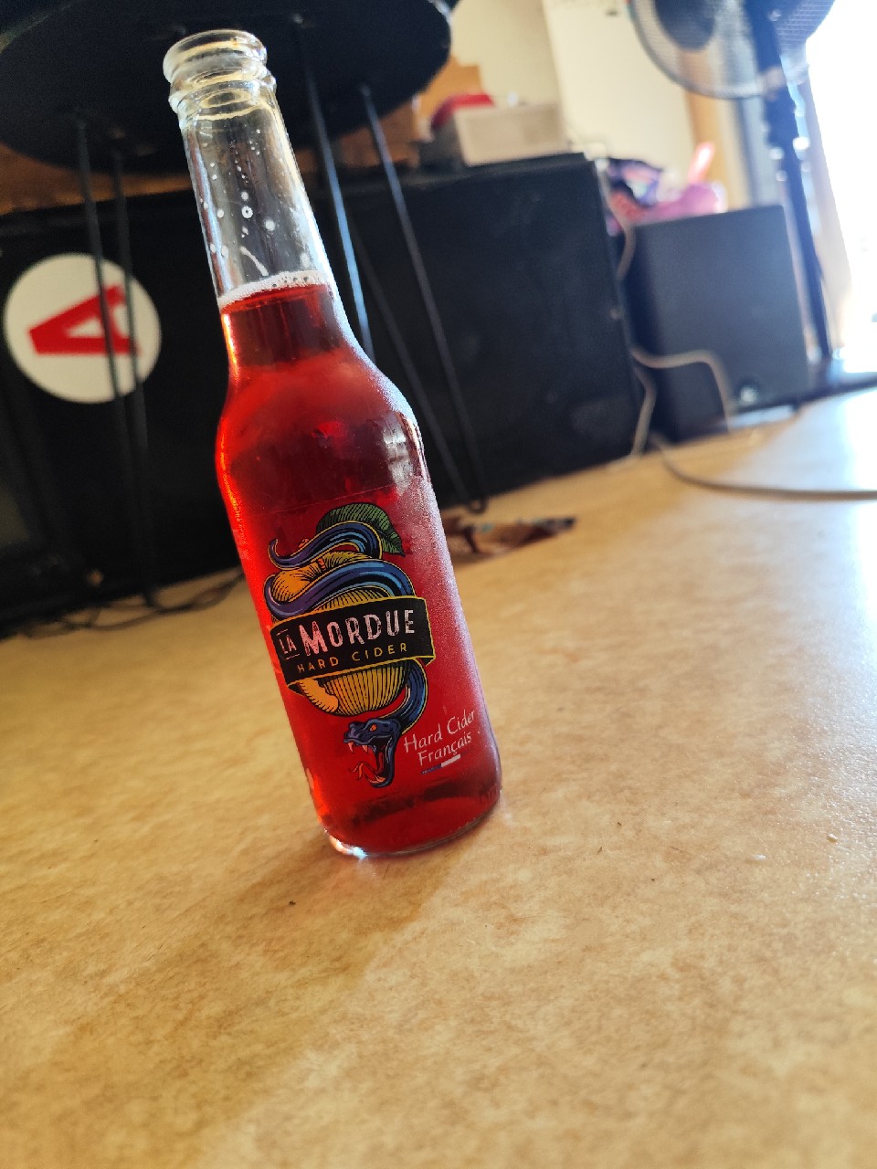 La Mordue Hard Cider Rouge, La Mordue