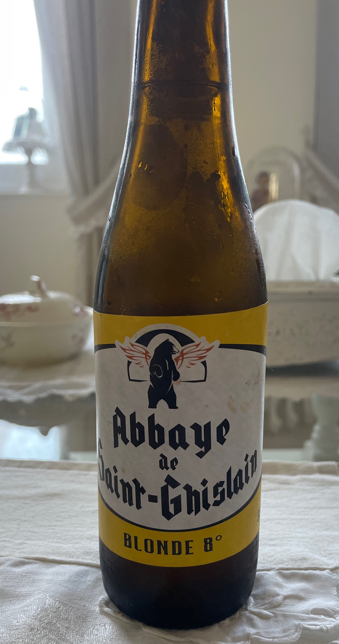 abbaye de saint-ghislain blonde, Brasserie De L'abbaye De Saint-Ghislain