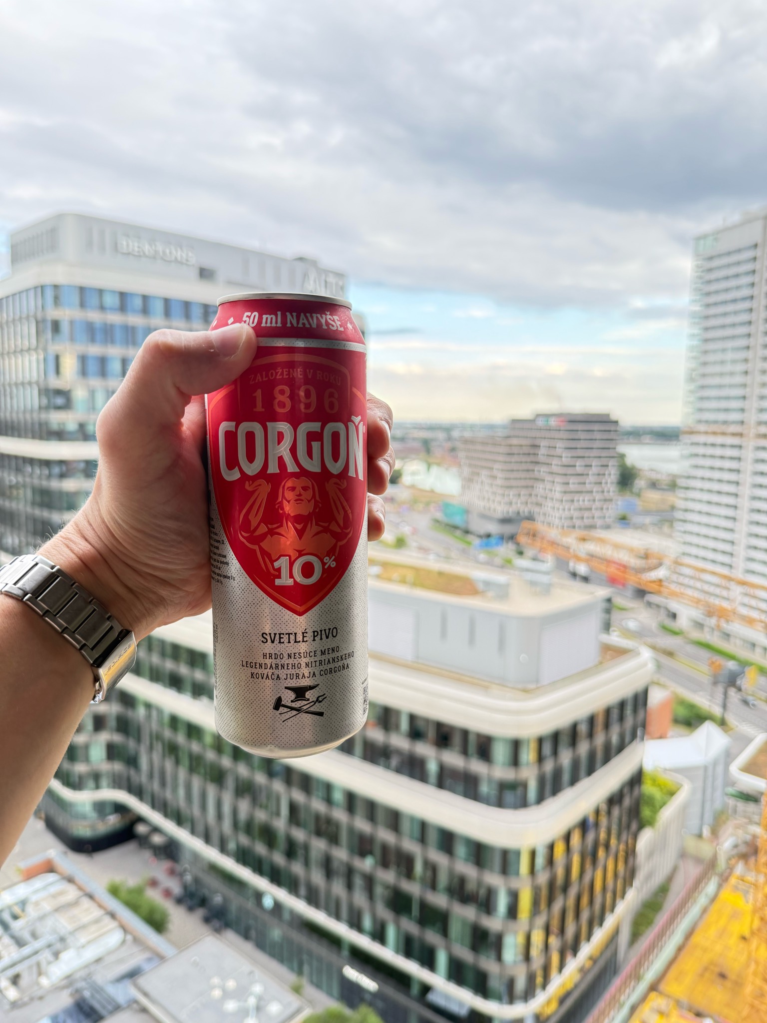 Corgoň Svetlé Pivo Výčapné 10%, Slovakia