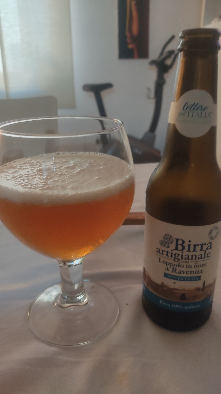 Birra Artigianale Con Luppolo In Fiore Di Ravenna, Italy