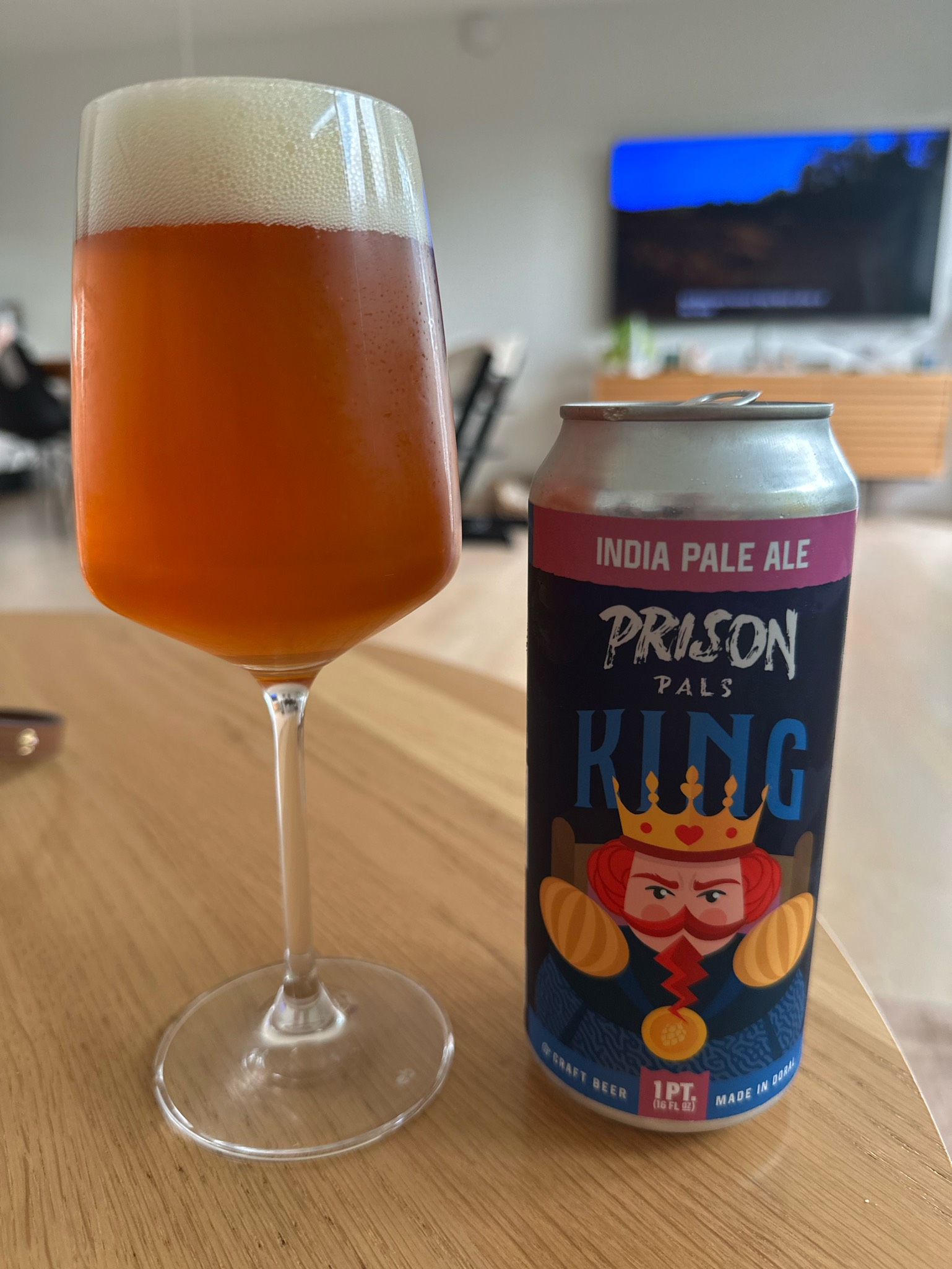 king, Prison Pals Brewing Co.