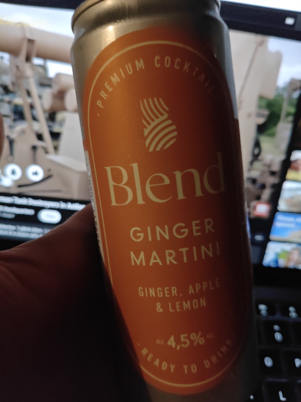 Blend Ginger Martini, Finland