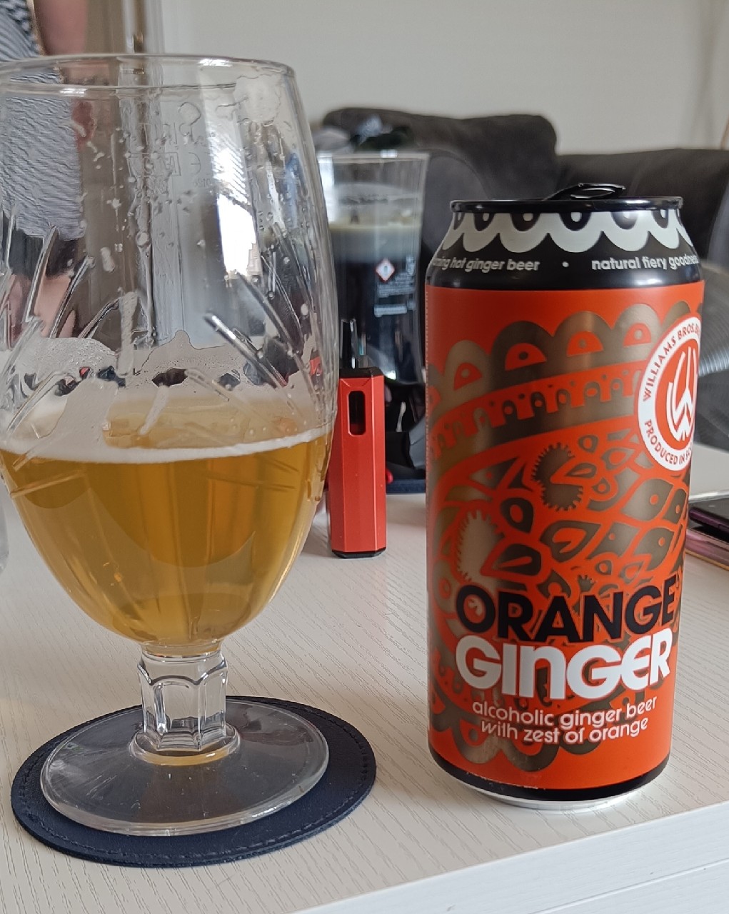 Orange Ginger, Scotland