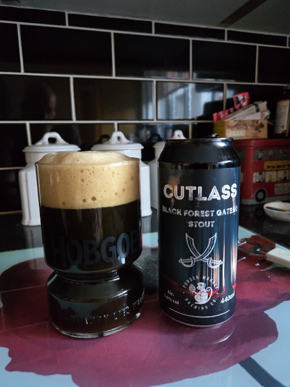 Black forest Gateau stout, England