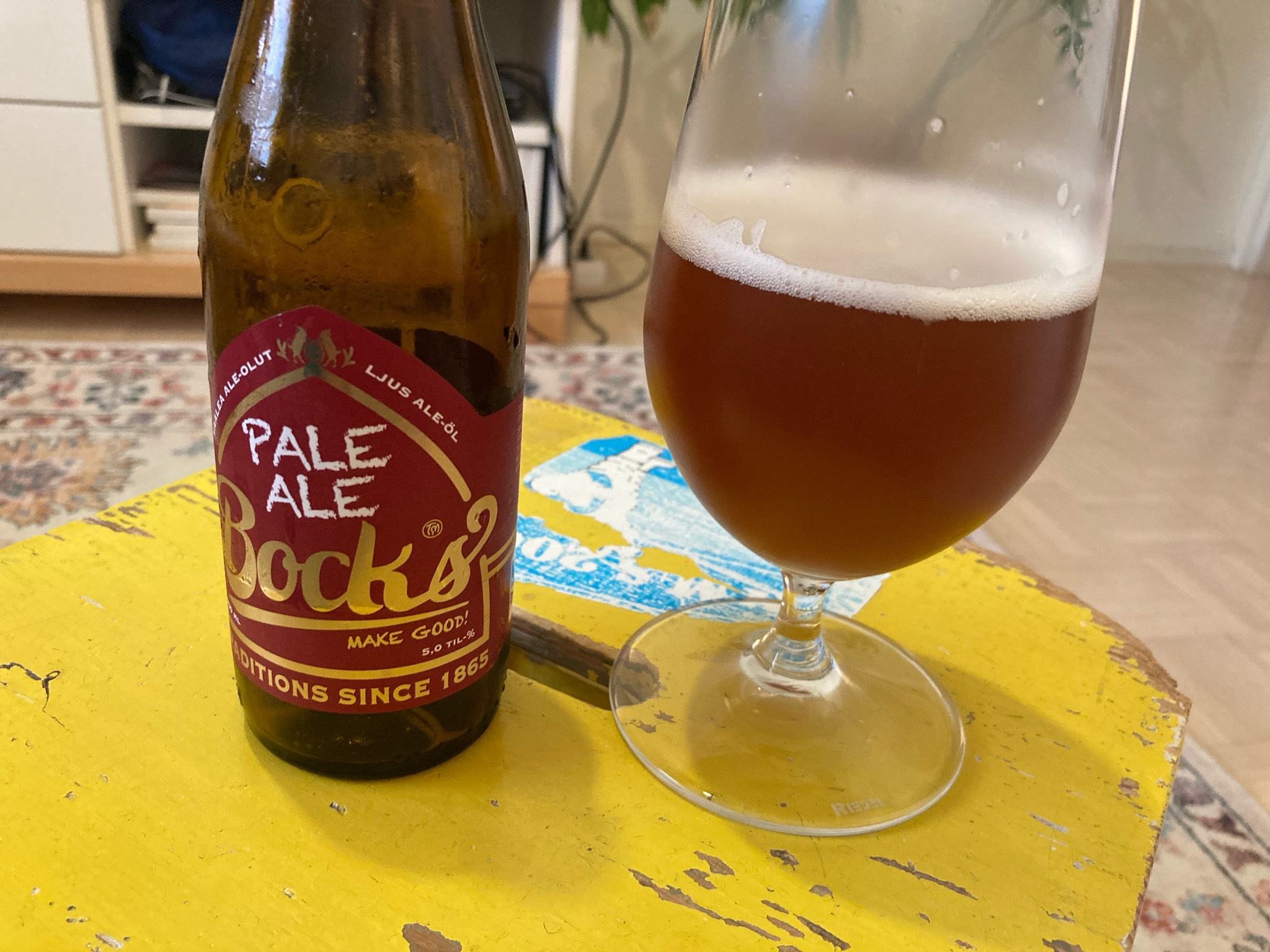 Bock's Pale Ale 5.0%, Finland