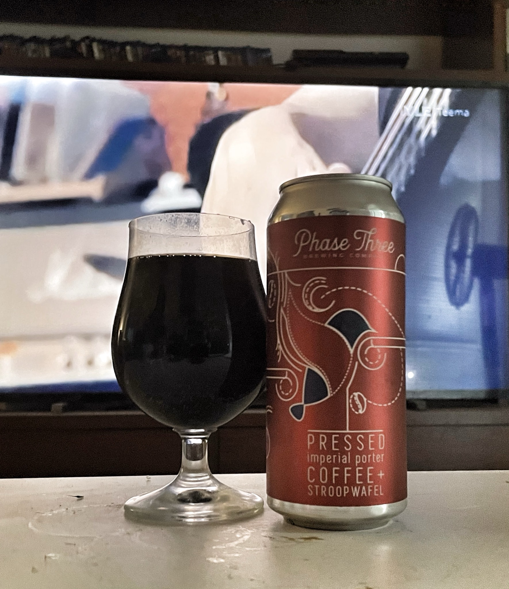Pressed-Stroopwafel, Phase Three Brewing