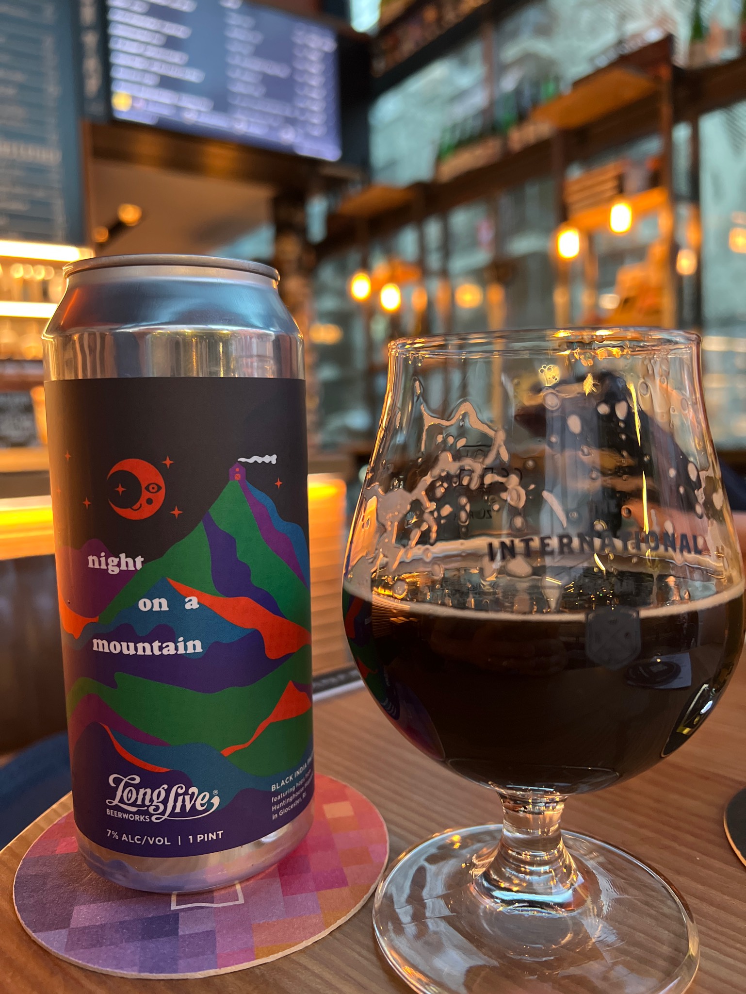 Night on a Mountain, United States