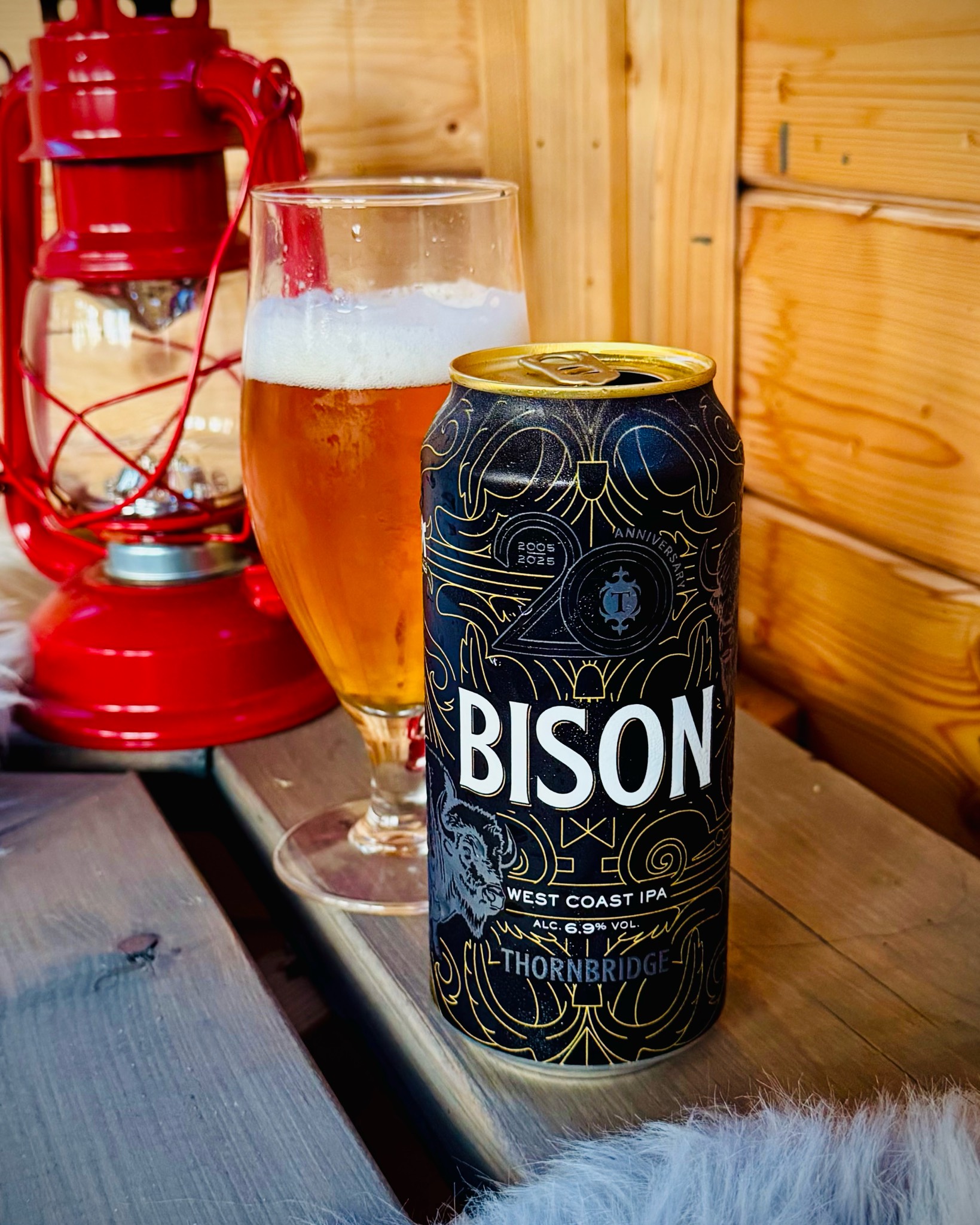 Bison west coast IPA, Riverside Brewery