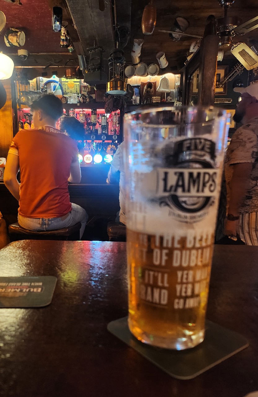 Five Lamps Lager, Ireland