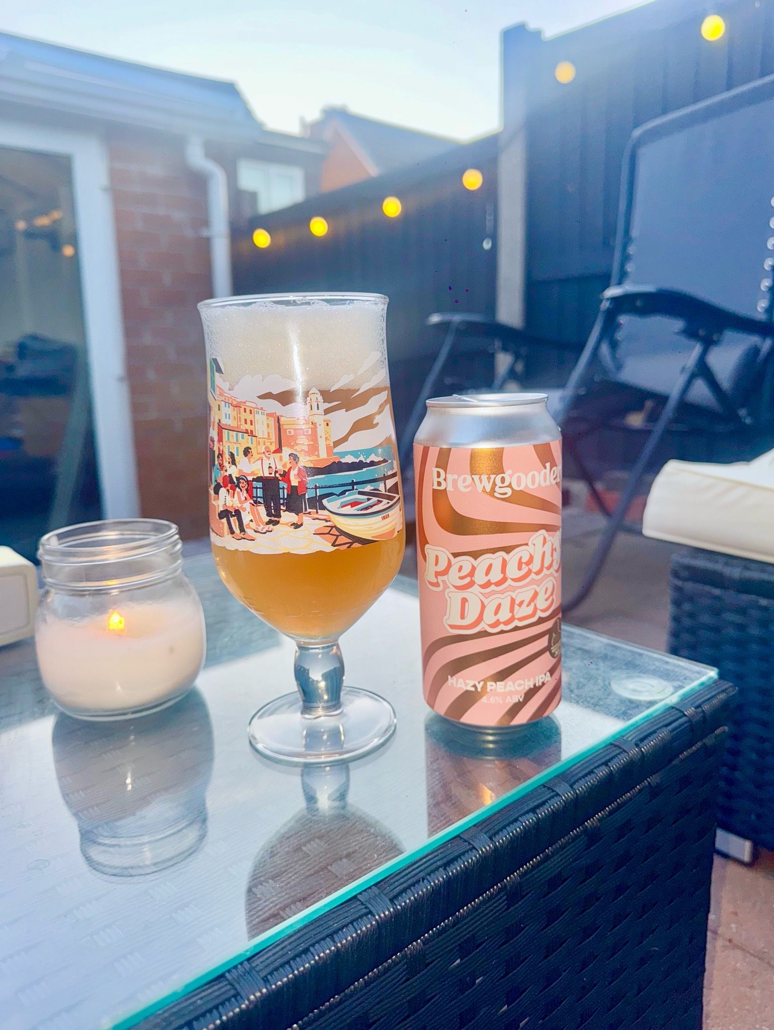 Peachy daze, Scotland