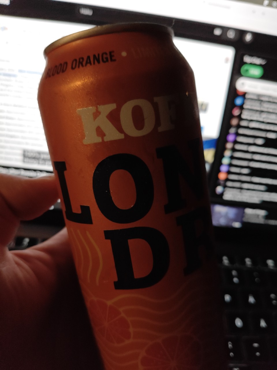 KOFF Long Drink & Blood Orange, Finland