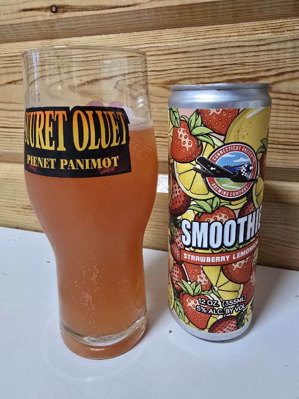 Smoothie Strawberry Lemonade, Connecticut Valley Brewing