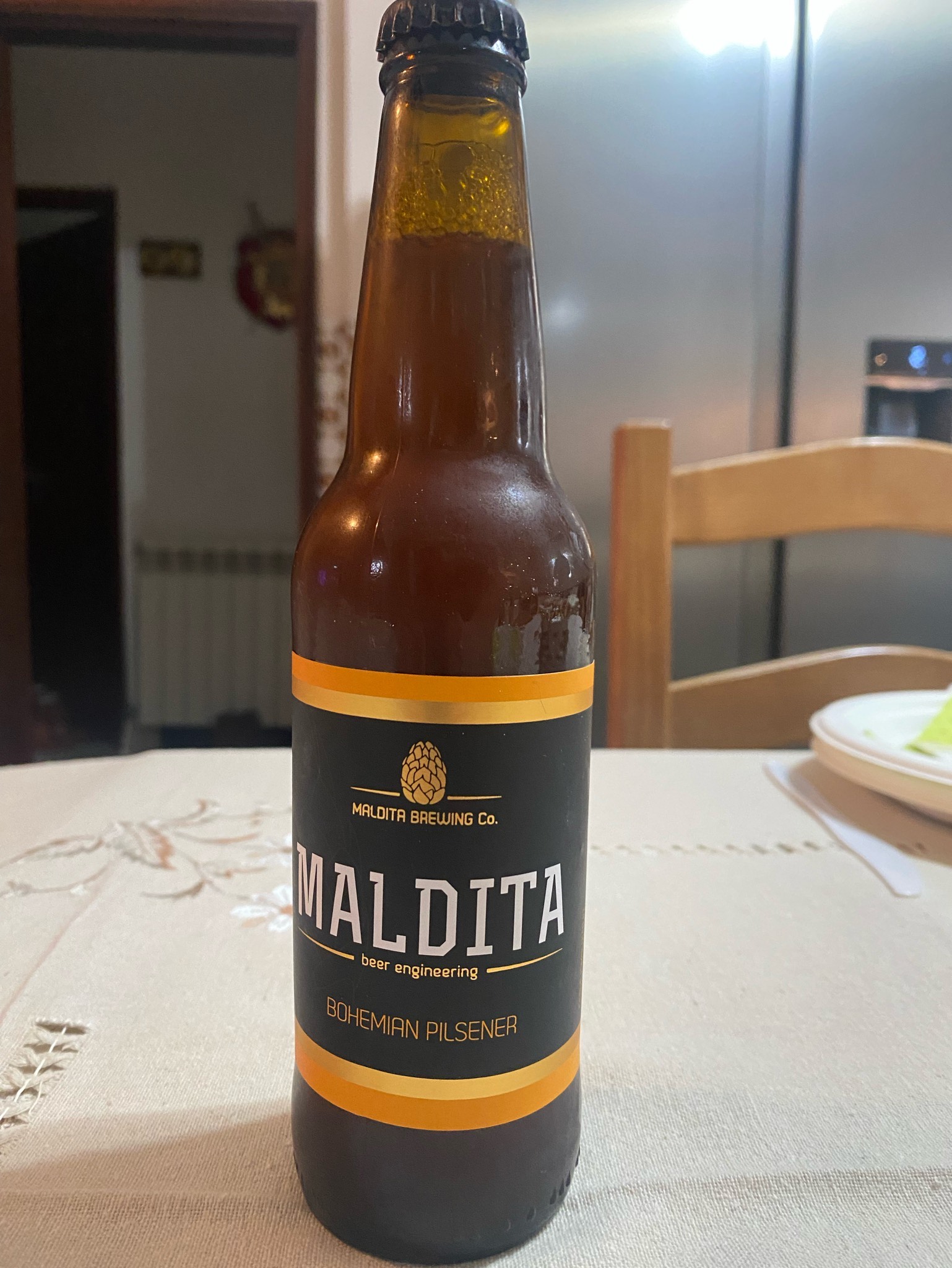 Maldita Bohemian Pilsener, Faustino Microcervejeira
