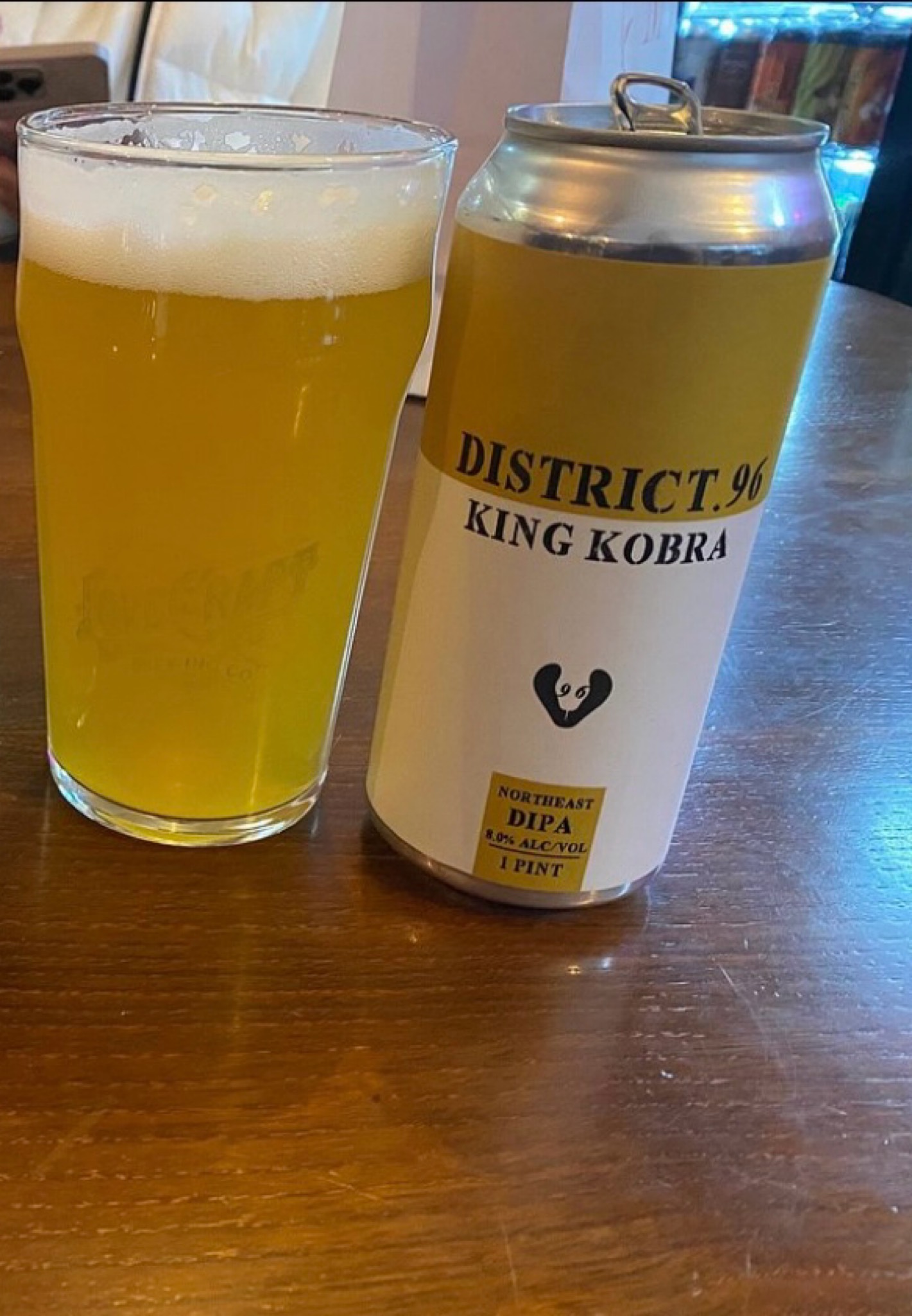 King Kobra, District 96 Beer Factory