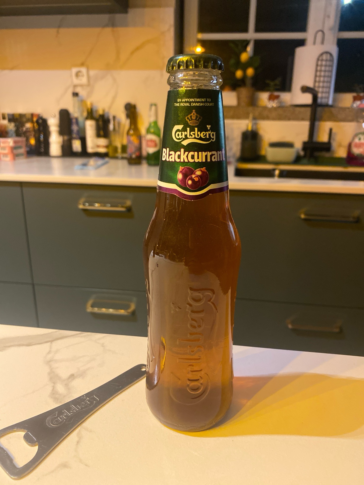 Carlsberg Blackcurrant, Denmark