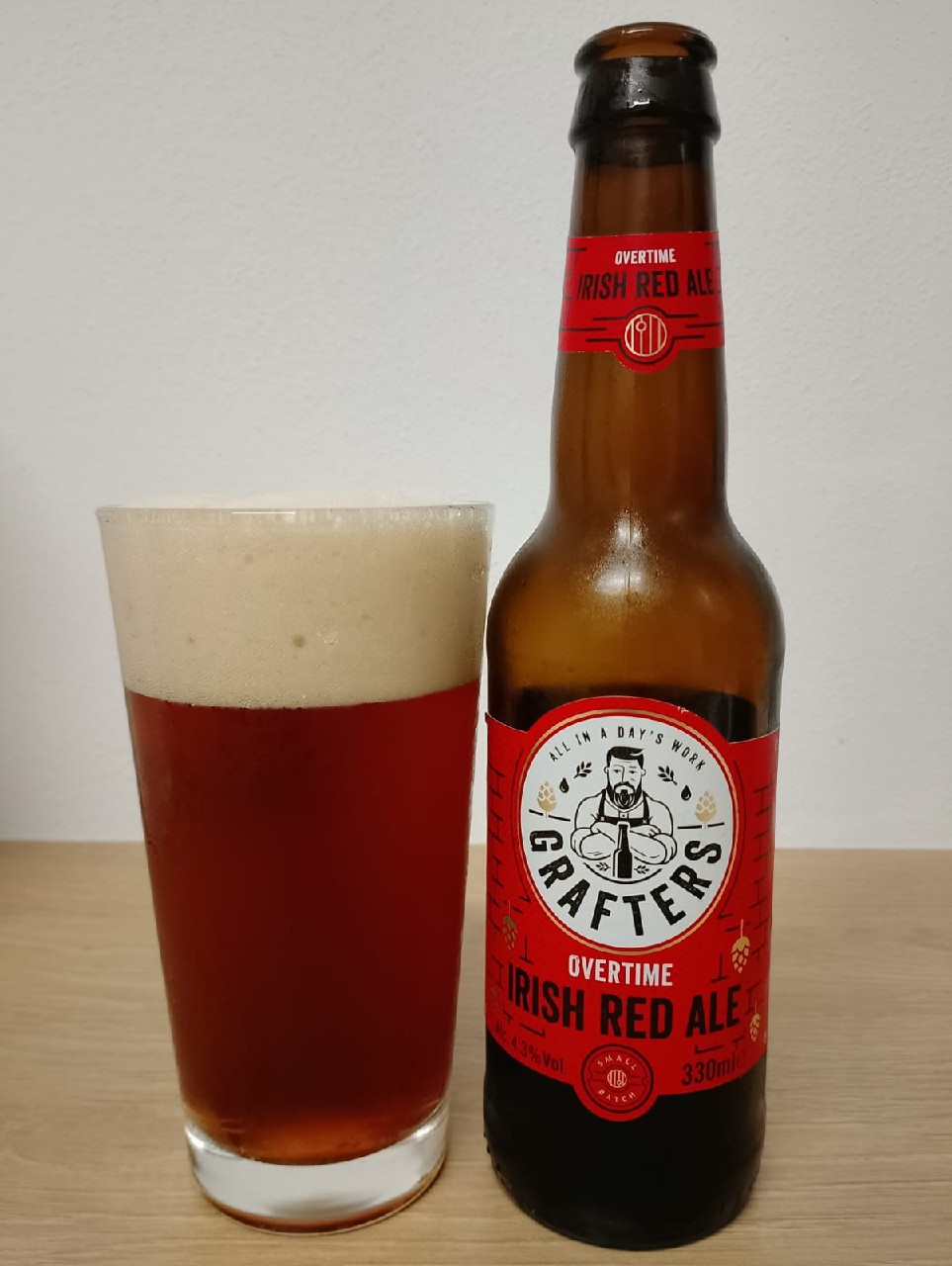GRAFTERS Overtime Irish Red Ale, Ireland