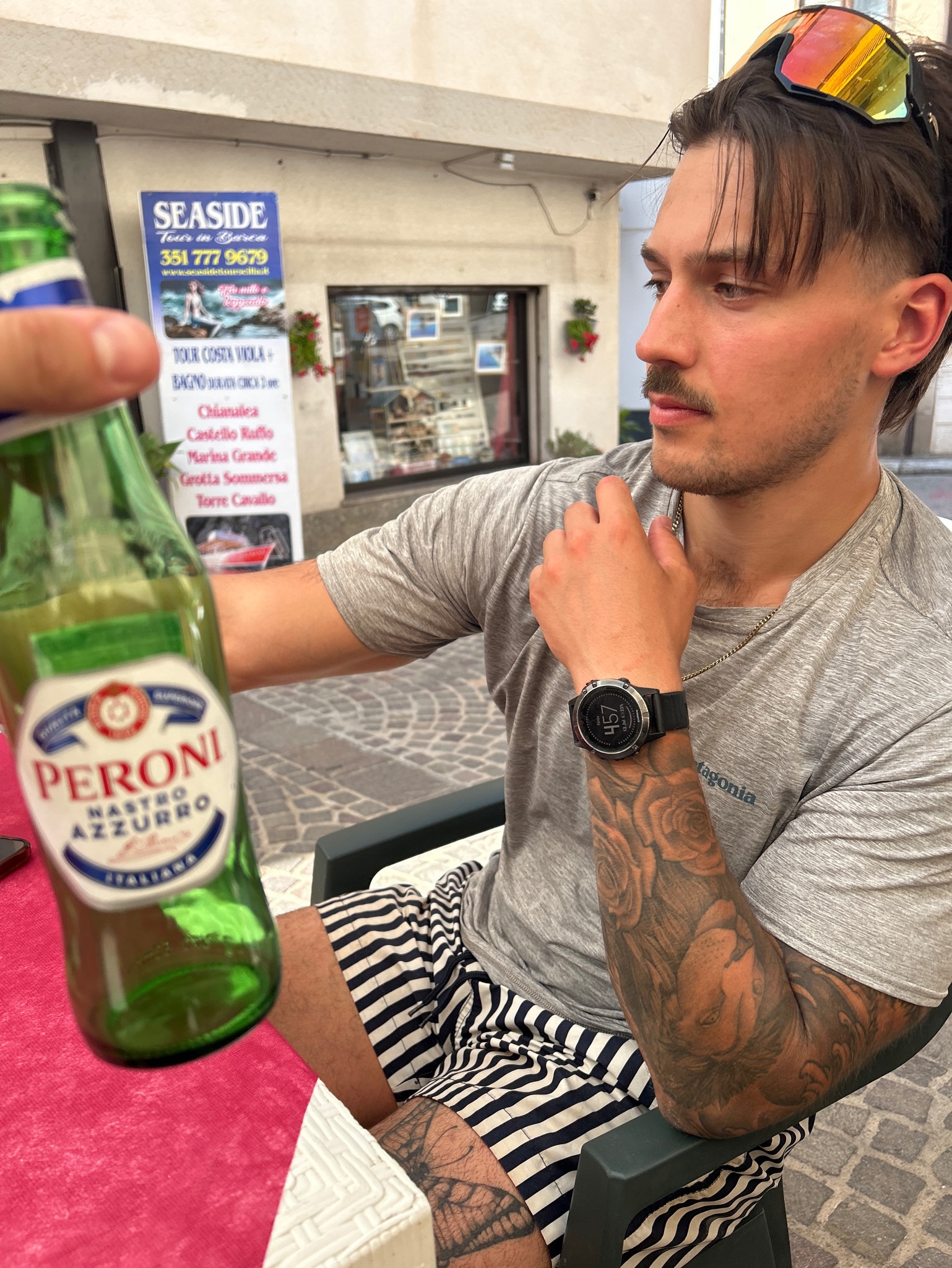 Nastro Azzurro, Italy