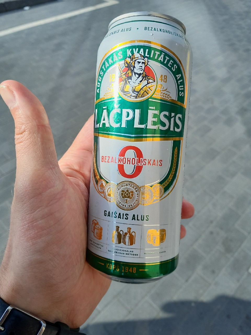 Staburags Bezalkoholiskais Gaišais Alus, Latvia