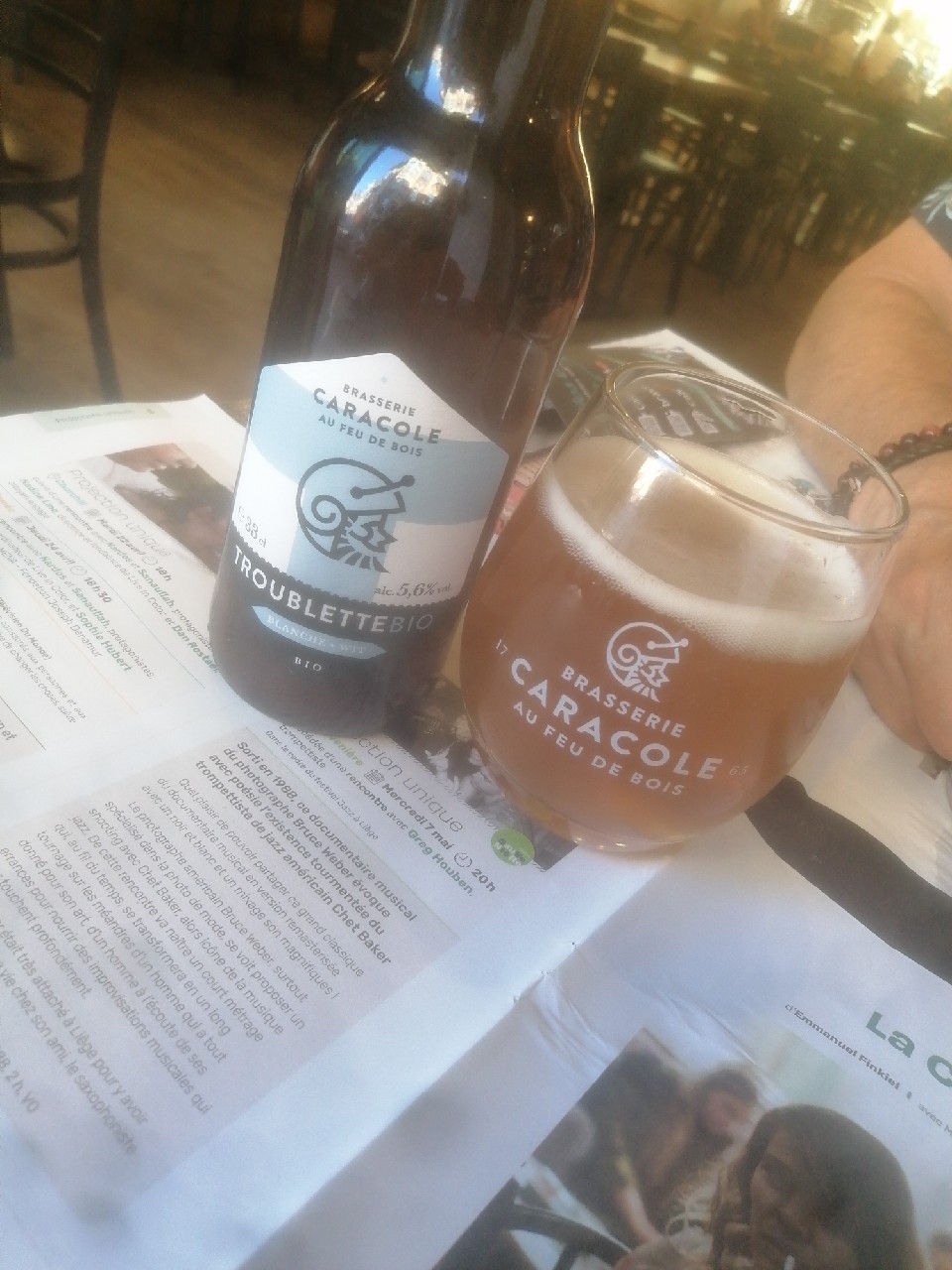 Troublette Bio, Brasserie Caracole
