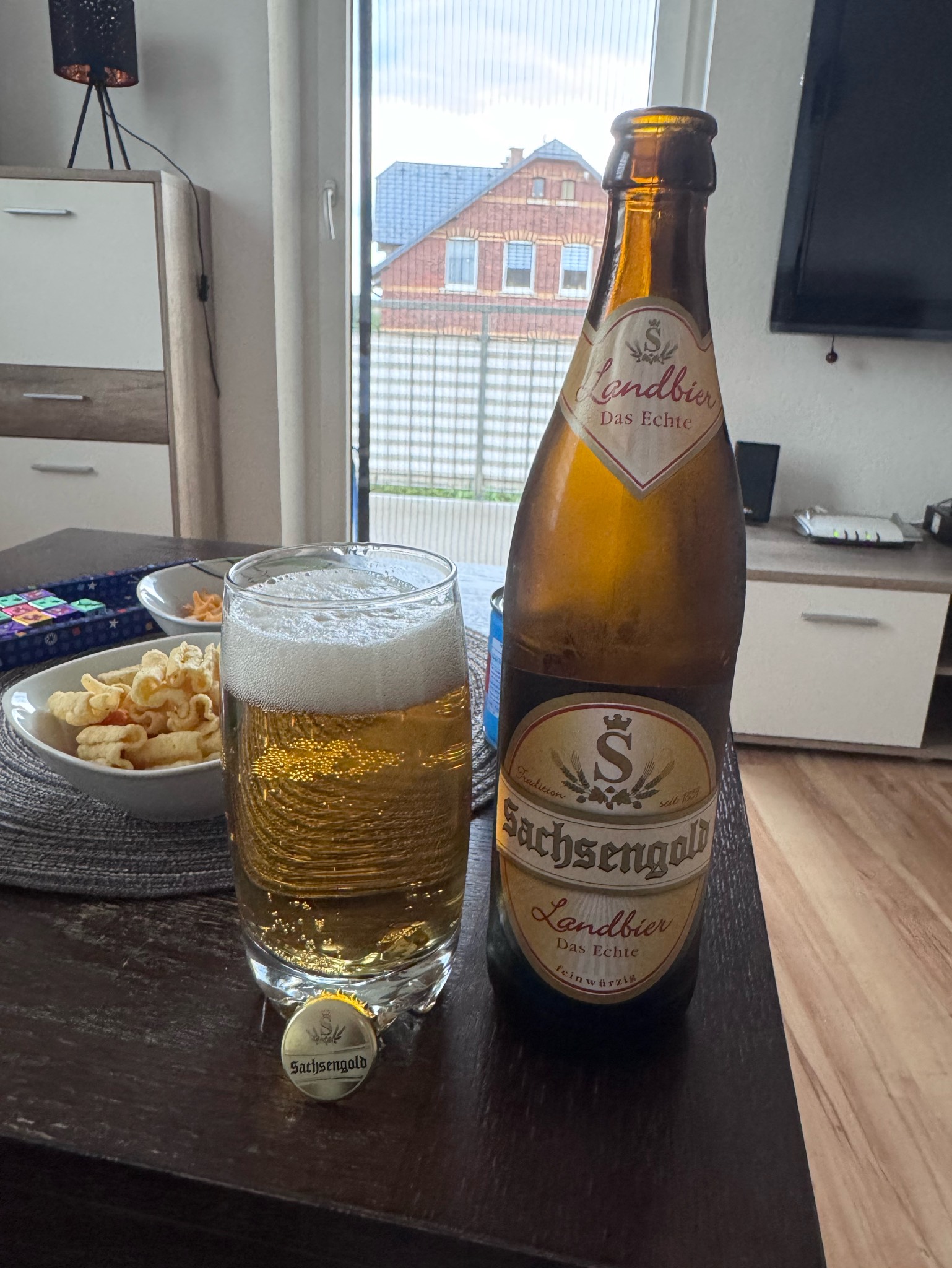 Sachsengold Landbier, Mauritius Privatbrauerei