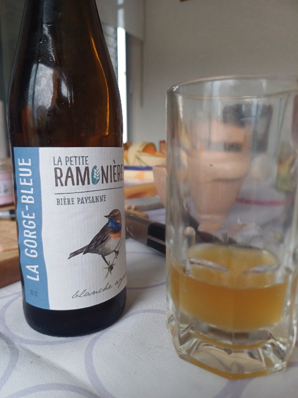 La Gorge-Bleue Blanche Azur, La Petite Ramonière