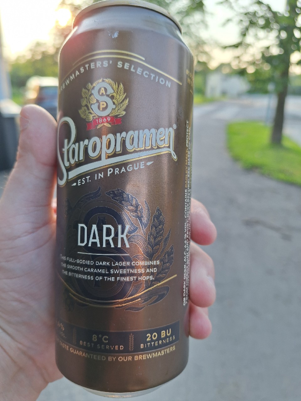 Staropramen Černý / Dark, Czech Republic