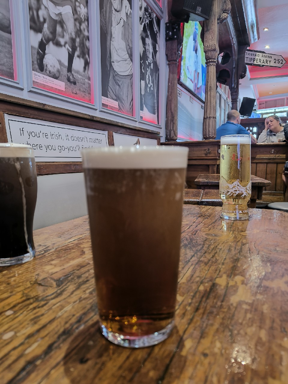 Caffrey's Premium Irish Ale, England