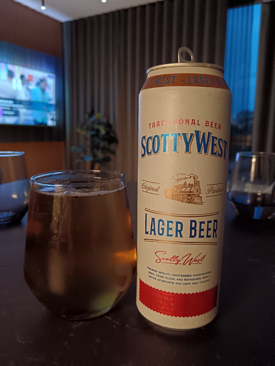 Scottywest Lager Beer, Latvia