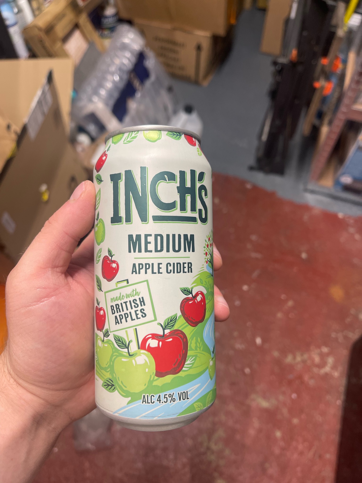 Inch's Medium Apple Cider, England