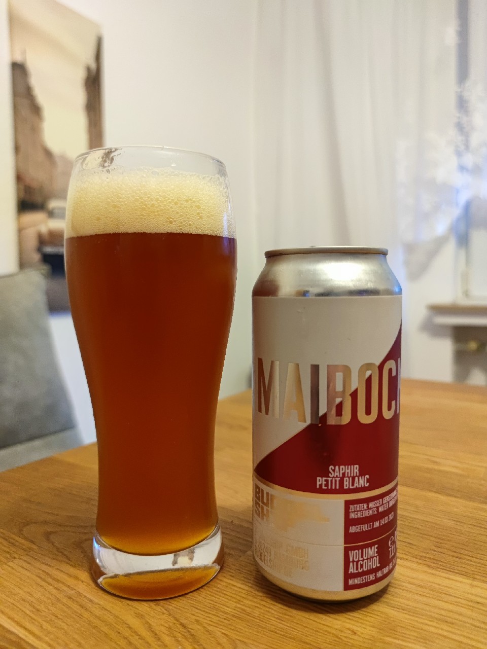 Maibock Saphir Petit Blanc, Buddelship Brauerei