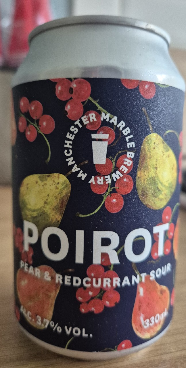 Poirot Pear and Redcurrant Sour, England