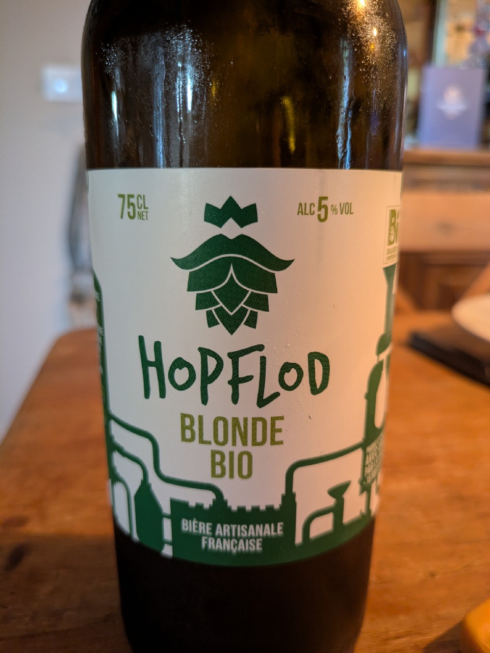 Hopflod Blonde Bio, France