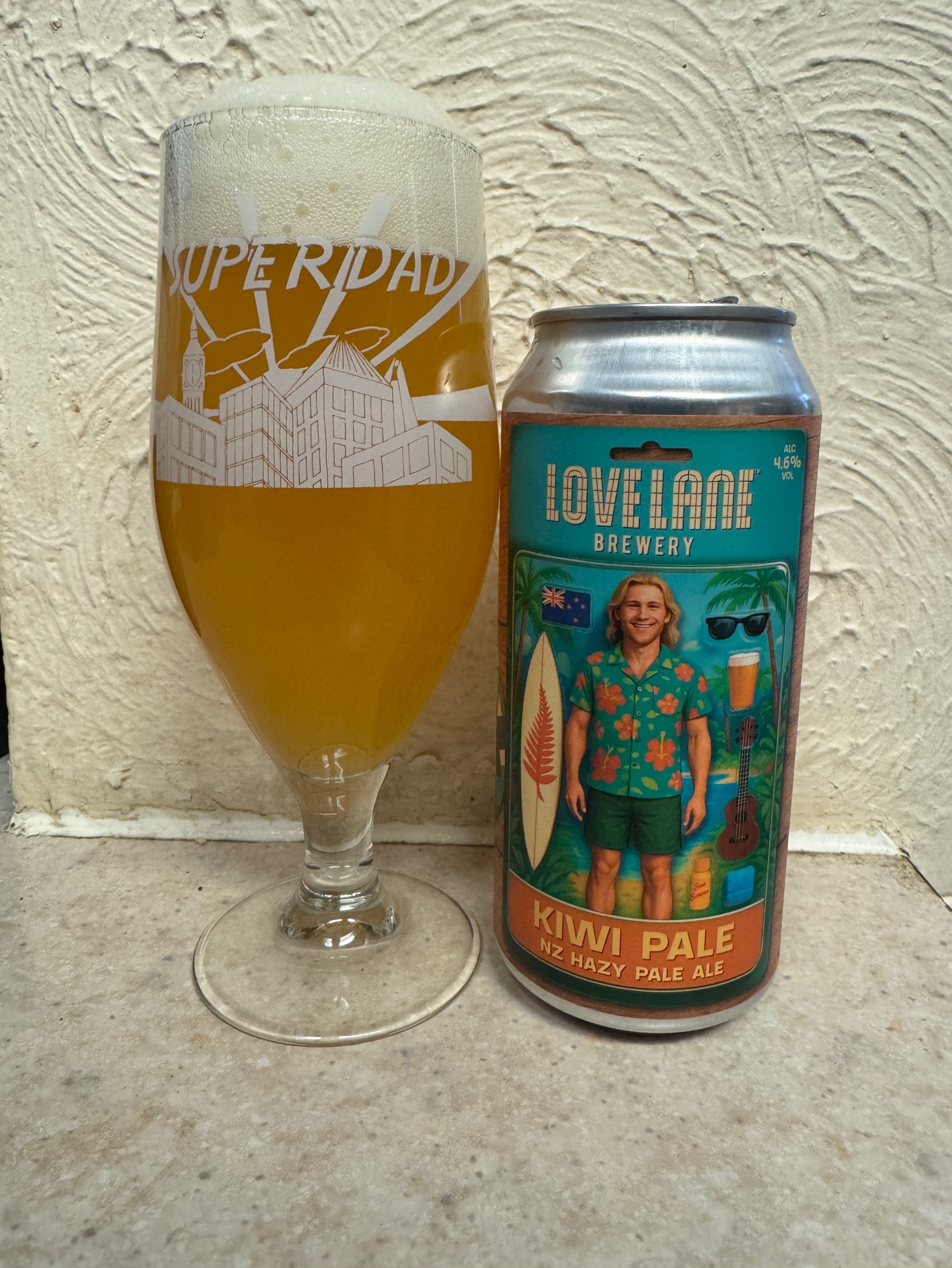 Kiwi pale, Love Lane Brewing