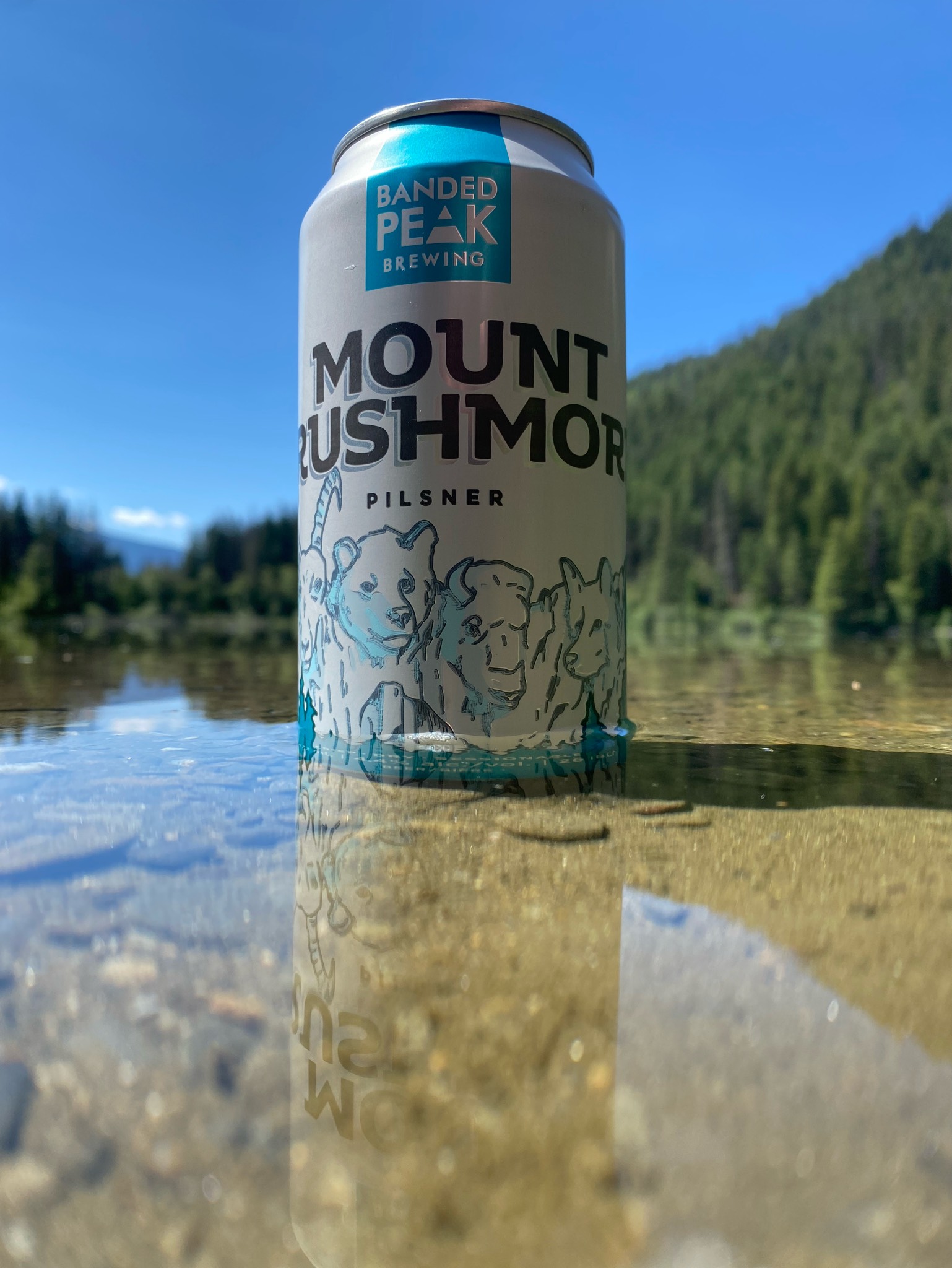 Mount Crushmore Pilsner, Banded Peak Brewing