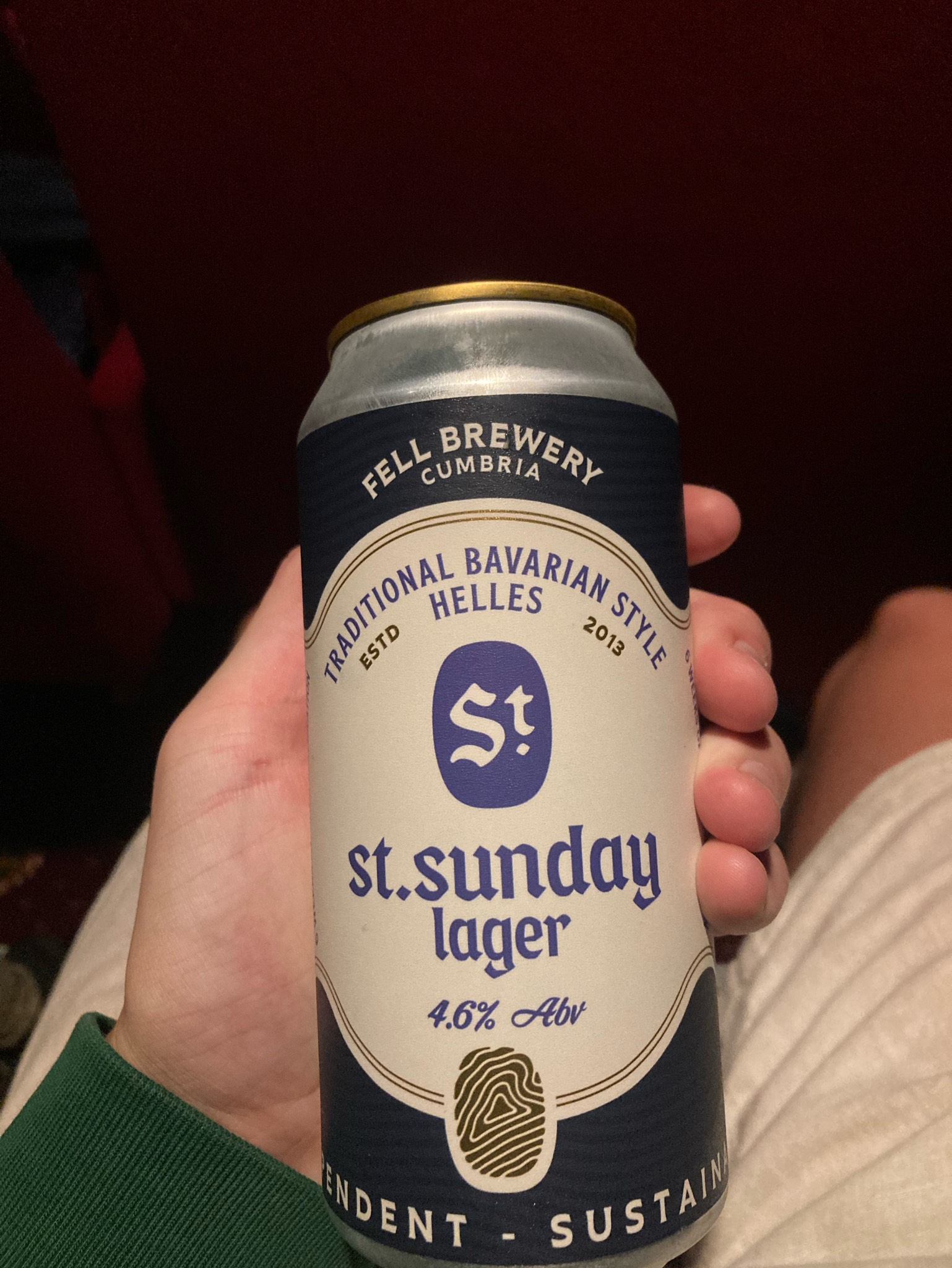St.Sunday Lager, England