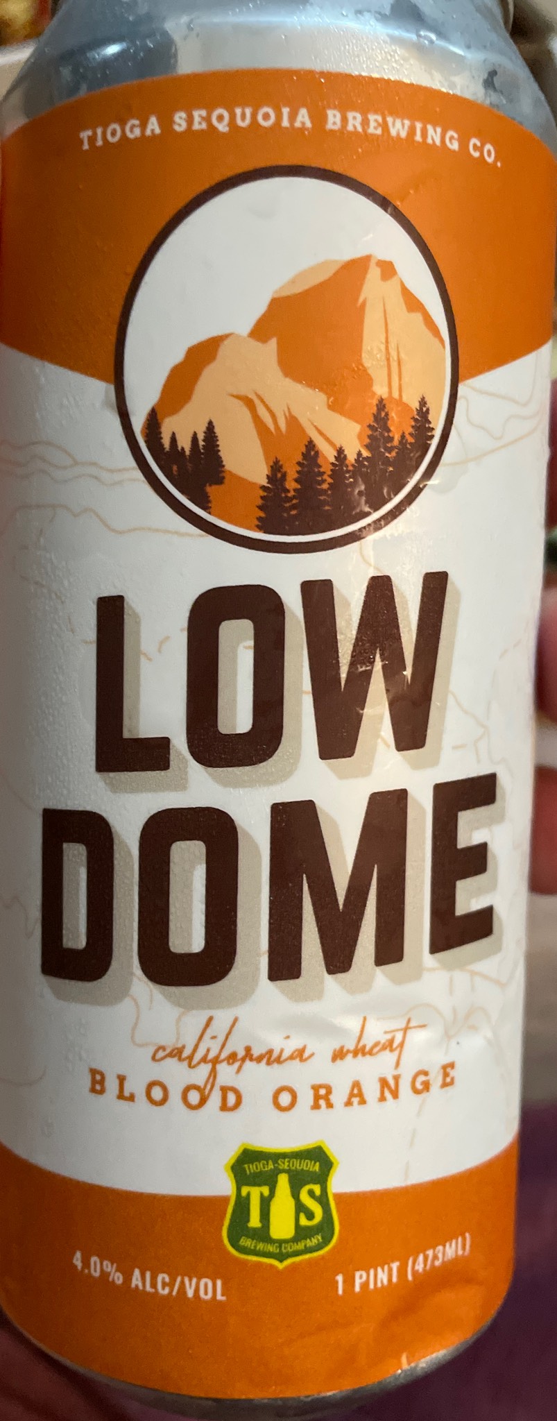Low Dome, Tioga-Sequoia Brewing Company