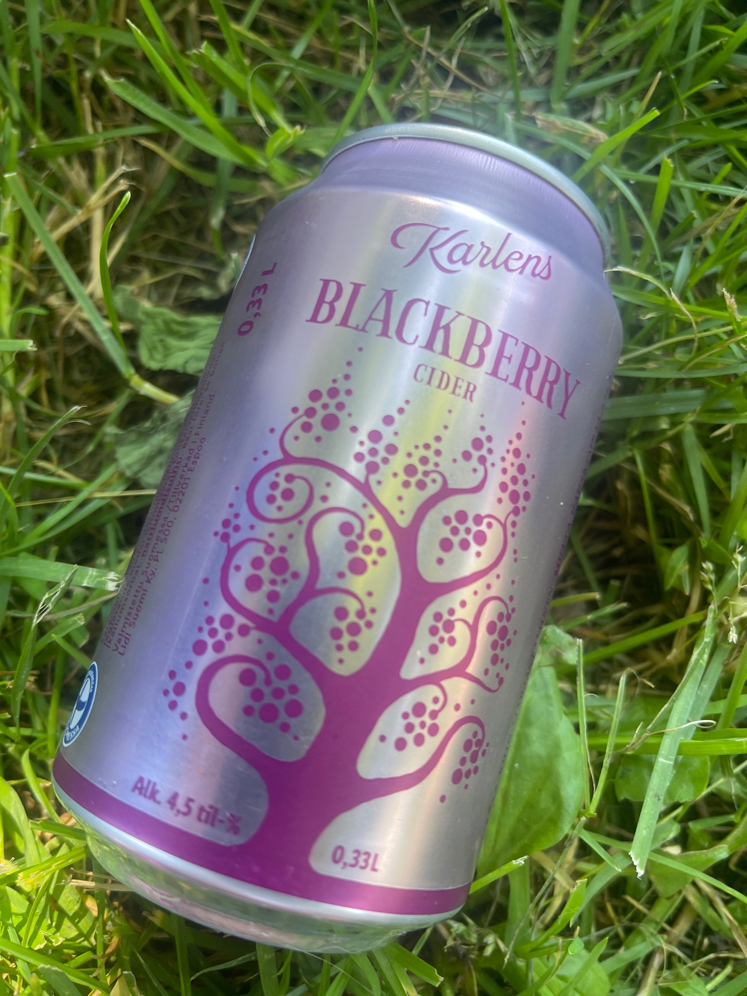 Karlens Blackberry Cider, Finland