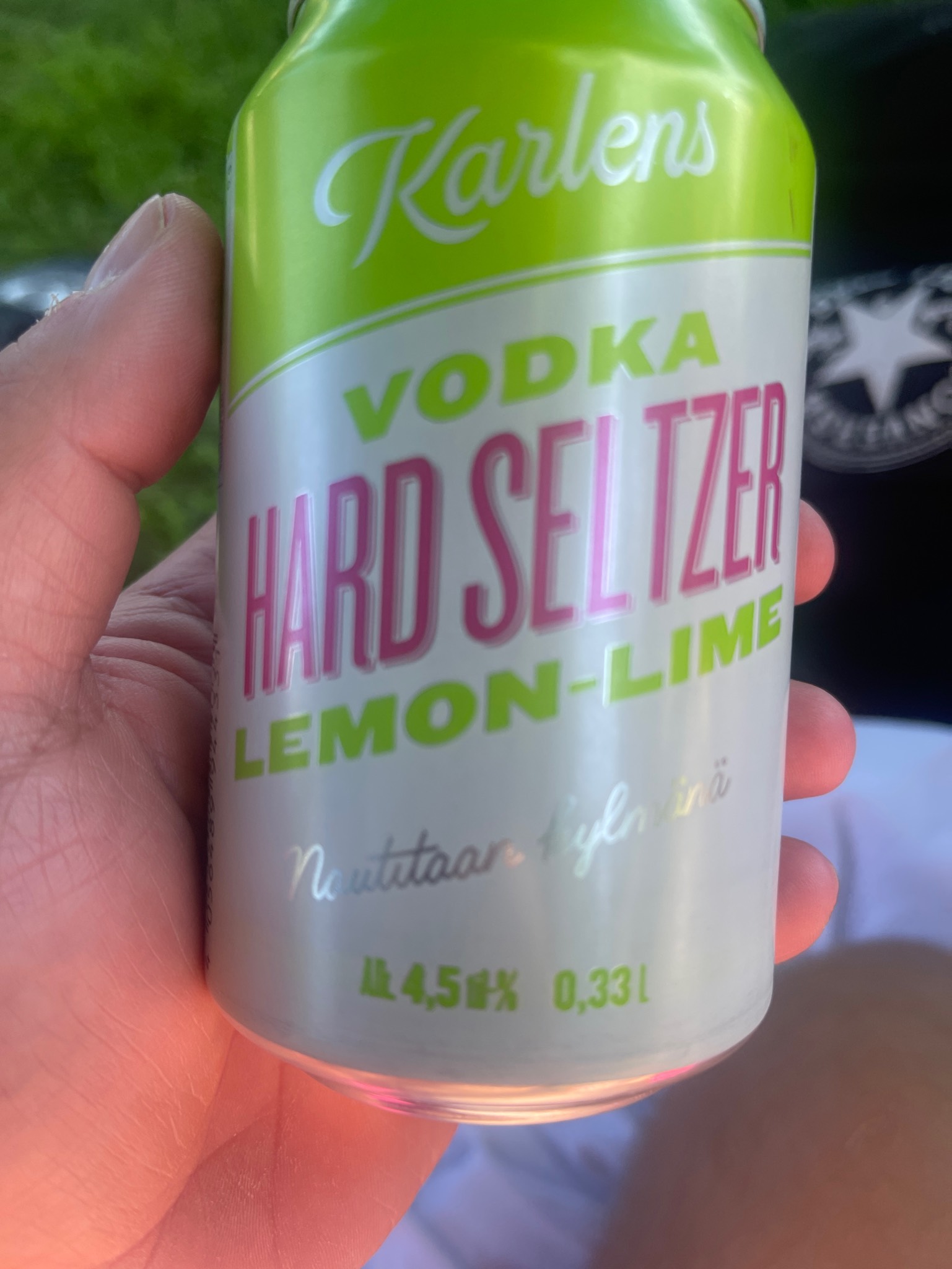 Karlens Hard Seltzer Vodka Lemon-lime, Finland