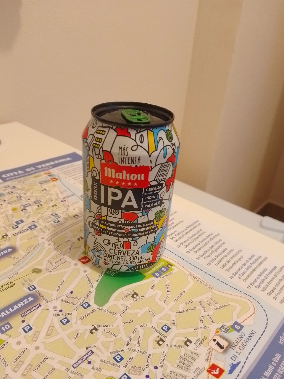 Mahou Session IPA, Mahou (Grupo Mahou-San Miguel)