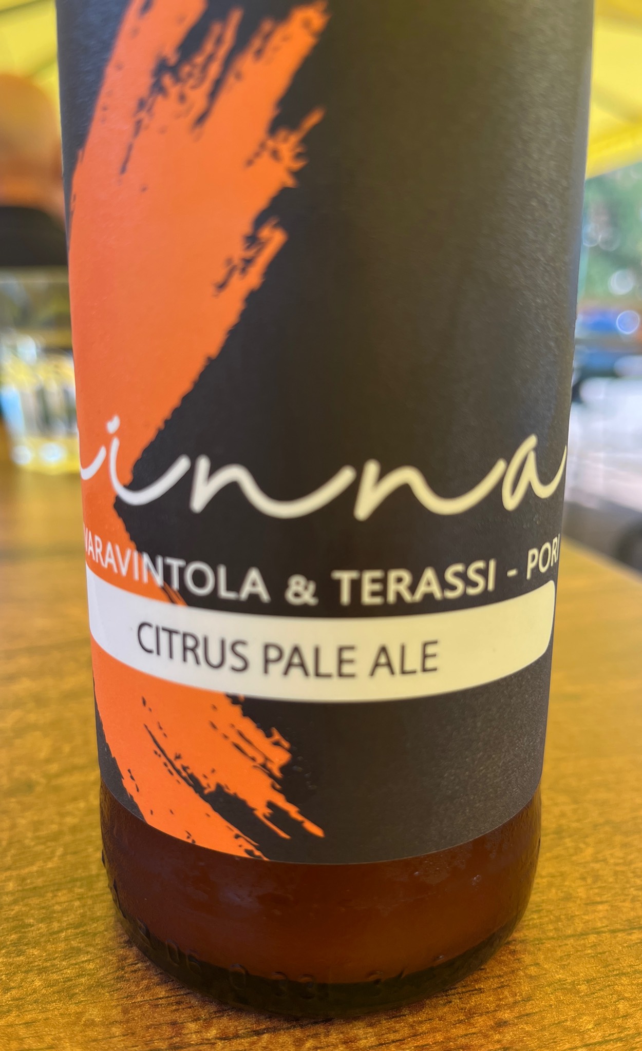 Porinna citrus pale ale, Kimito Brewing