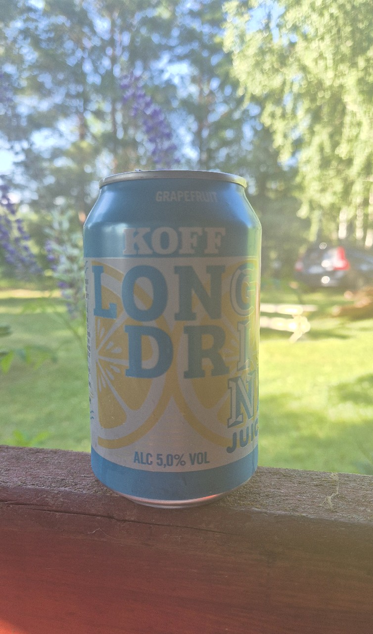 KOFF Long Drink Juiced Grapefruit, Finland