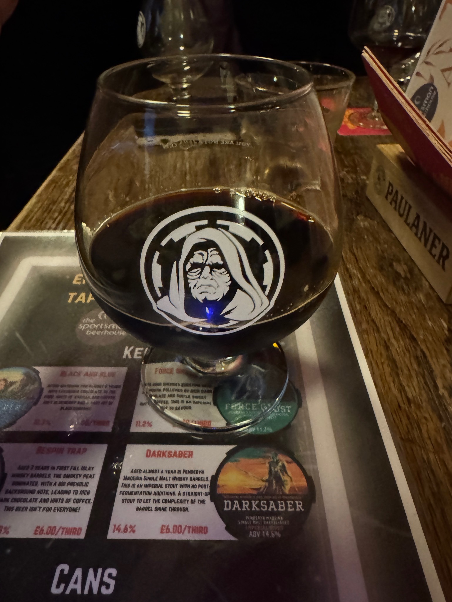 Darksaber, Emperor's Brewery