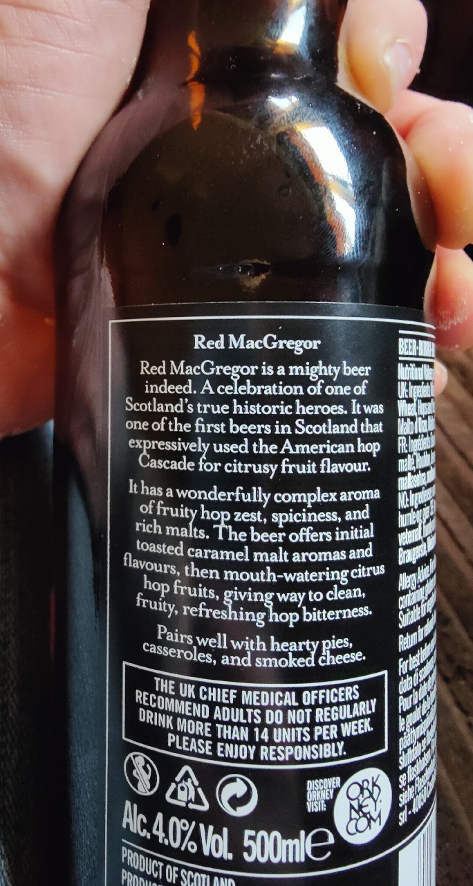 Red MacGregor, Scotland