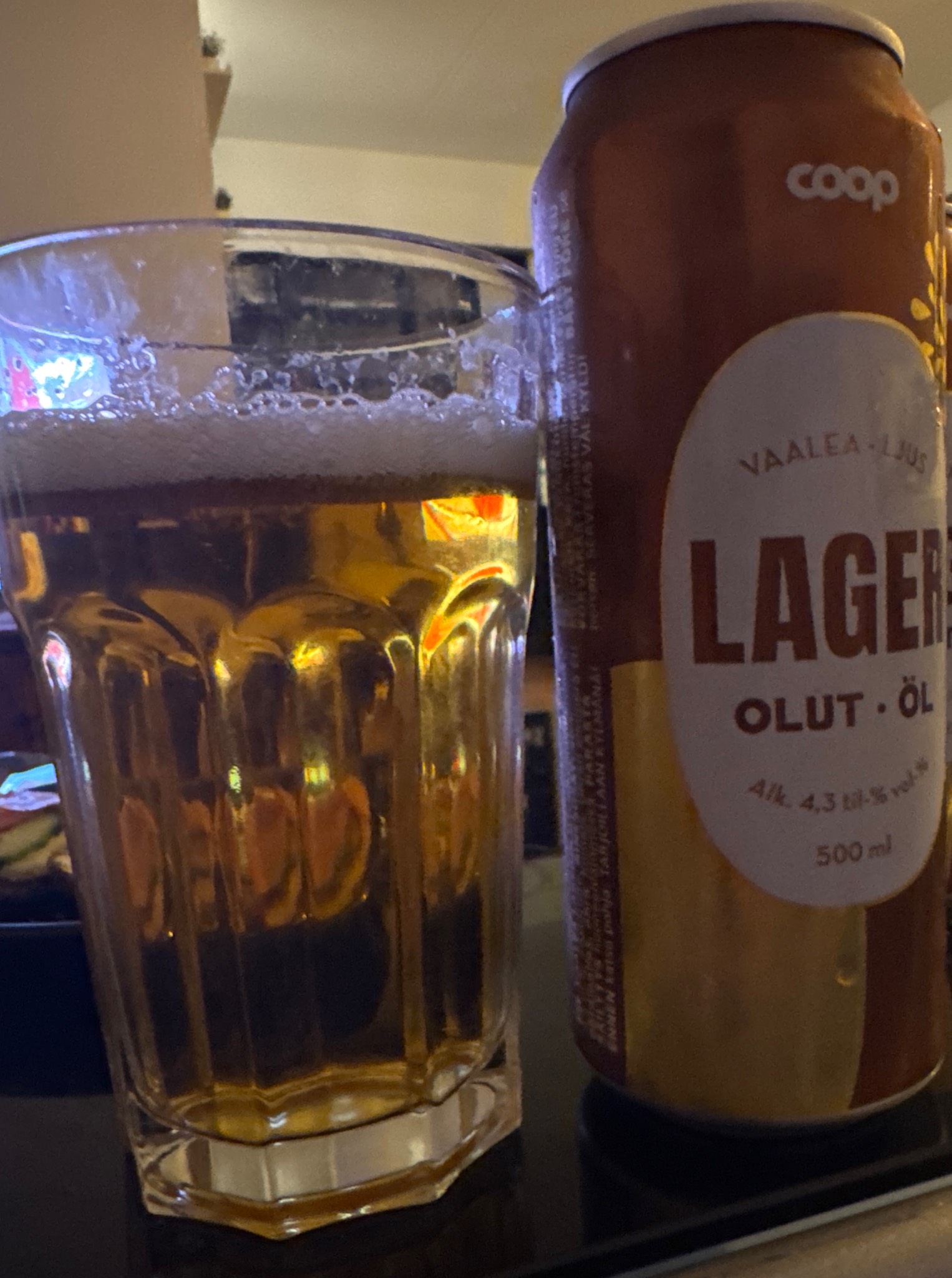 Coop Vaalea Lager 4.3%, Poland