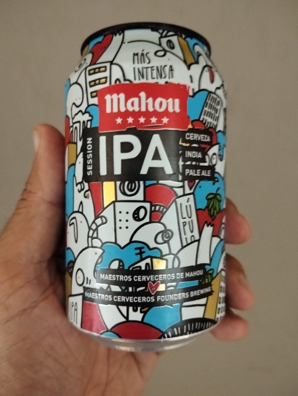 Mahou Session IPA, Mahou (Grupo Mahou-San Miguel)